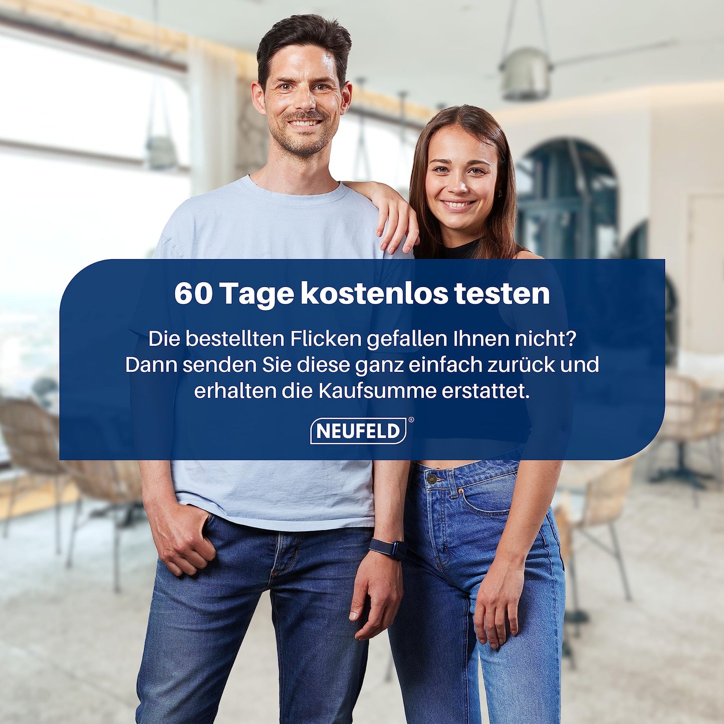 Bügelflicken [15 Stück] - 5 Farben - Zum Aufbügeln Innen und Außen